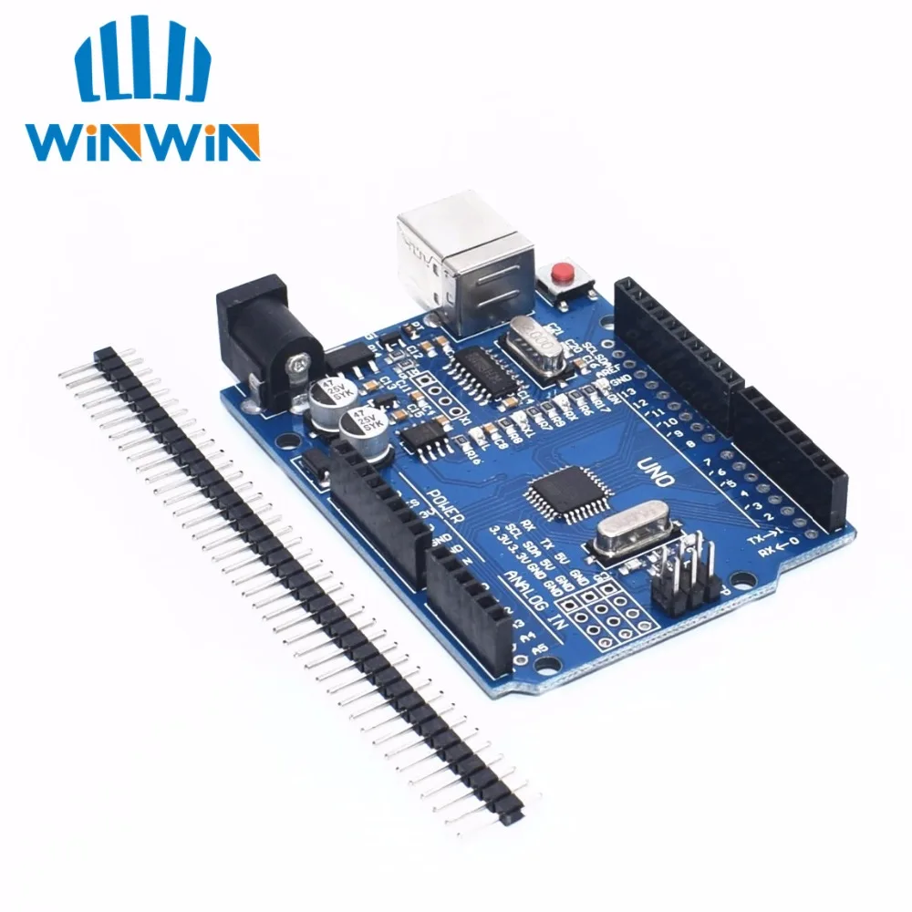 UNO R3 CH340G MEGA328P SMD чип 16 МГц для Arduino плата разработки USB кабель ATEGA328P один