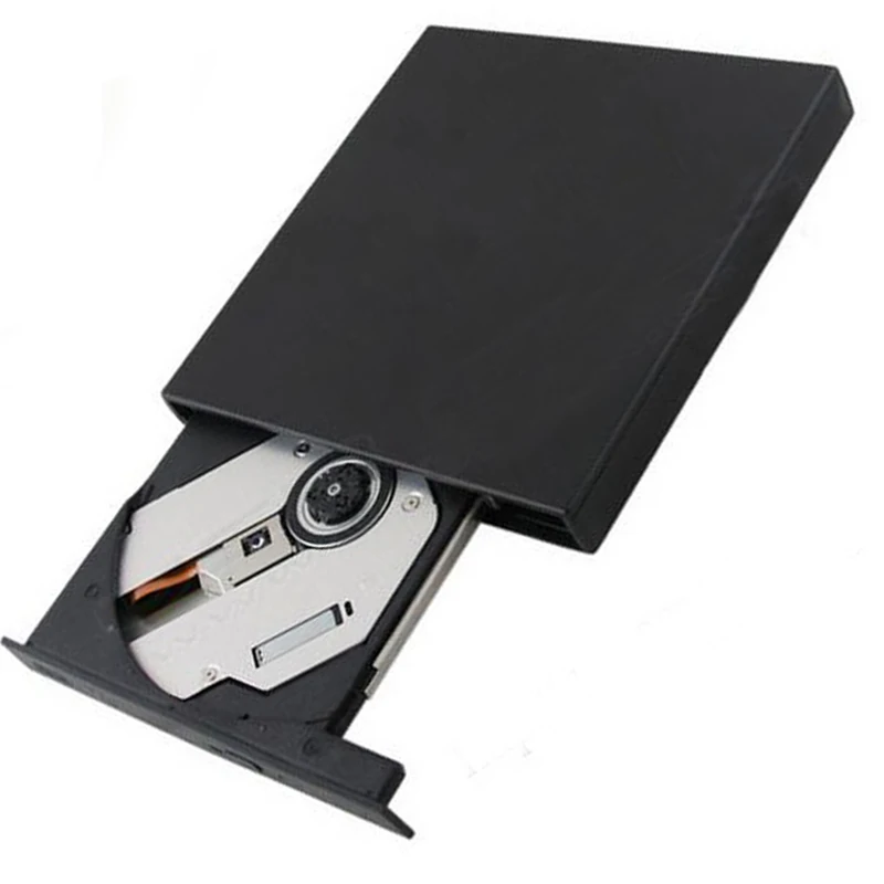 Slim USB 2.0 Внешний DVD Привод для HP Spectre 13 т Pro Ultrabook Dual Layer 8X RW Writer Горелки Черный Lightscribe