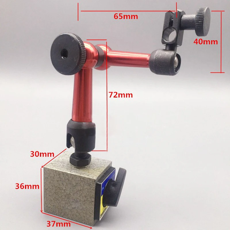 TEKTER мини Магнитная Гибкая База Магнитный держатель Держатель для цифрового уровня mitutoyo циферблат тестовый индикатор Тип стенд часть инструмента