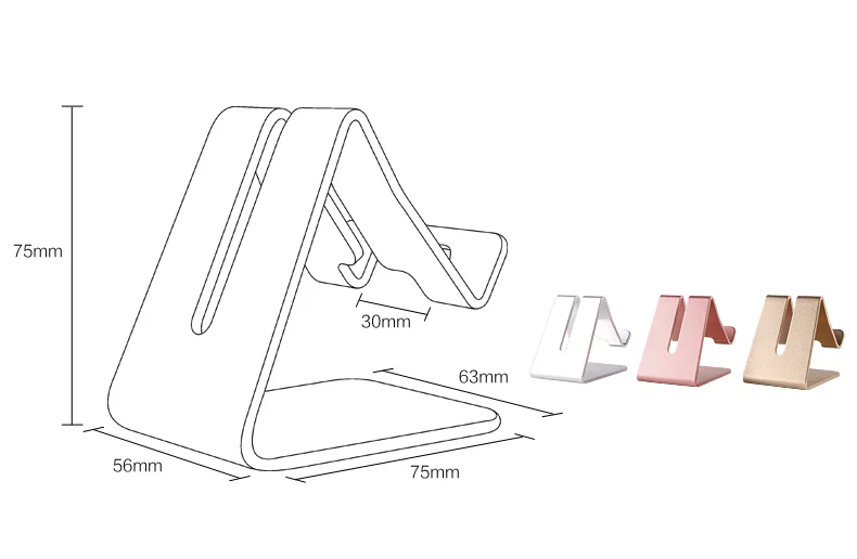 ITEUU Универсальный алюминиевый сплав металлический Настольный мобильный телефон подставка для iPhone samsung huawei Xiaomi для iPad держатель планшета подставка