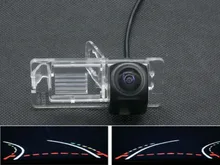 Fisheye 1080P Trajectory Tracks Rear view Camera for Renault Duster Fluence Duster Megane 3 For Nissan Terrano Reverse Camera