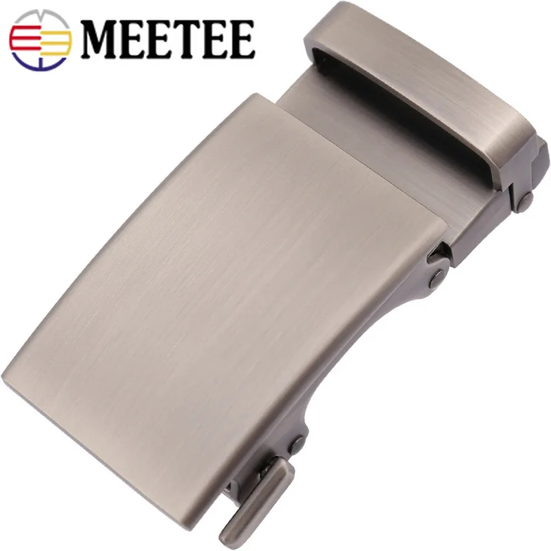 Meetee 1pcs Men Automatic Buckle Leather Belt Buckles For 30-31mm DIY Handmade Craft Hardware Accessories BD412LY33-21600 | Дом и сад