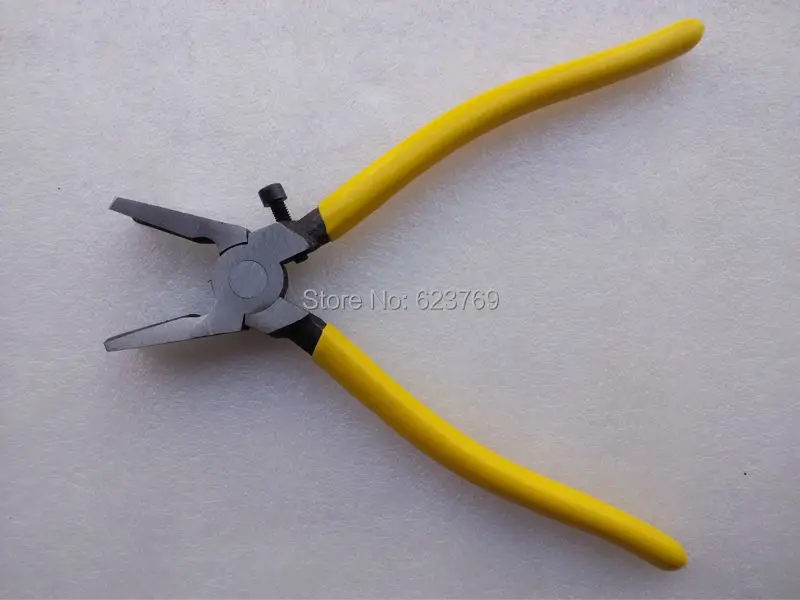 

RZZ 8'' Mending Plier Flat Nose Nipper for Glass Free Ship