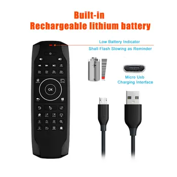 

W10 Wireless Air Mouse Mini Keyboard Backlit Air Remote Mouse Mini Fly Mouse keyboard For Windows Win10 PC Mini PC Computer