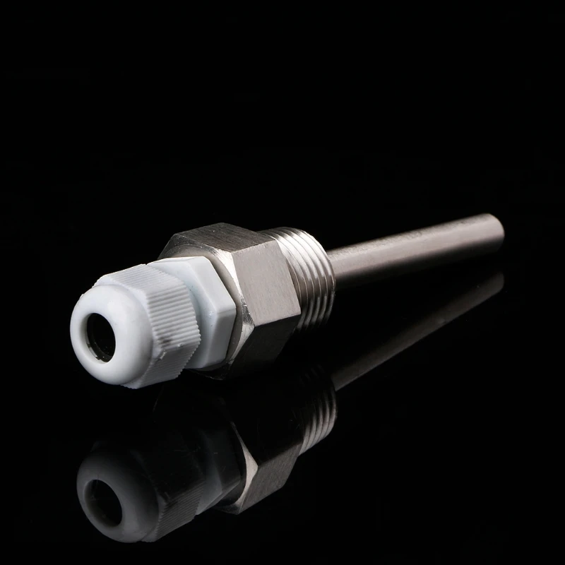 

50-250mm Stainless Steel Thermowell 1/2" NPT Threads For Temperature Sensors