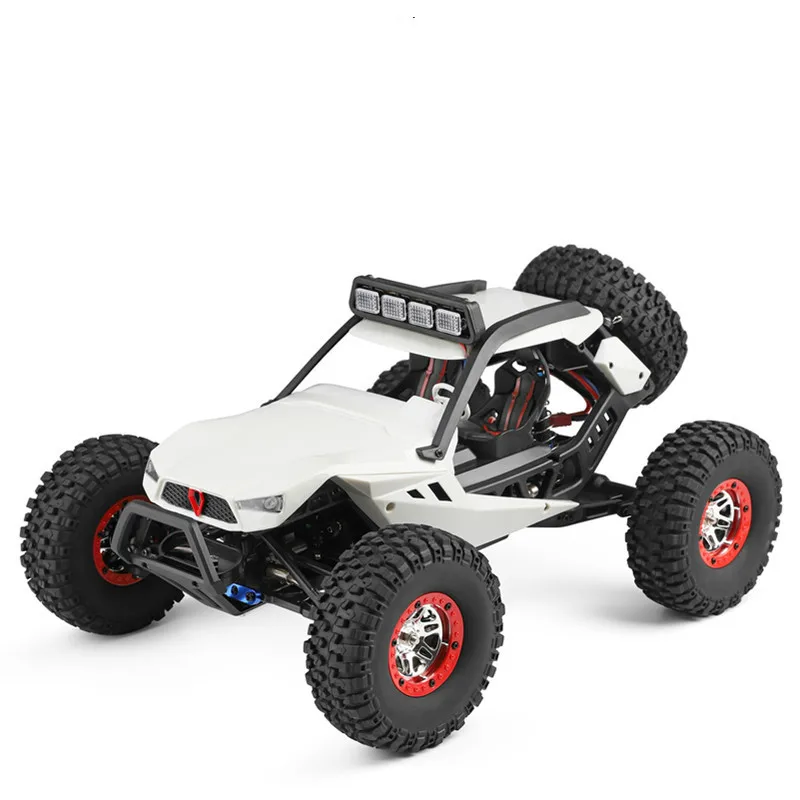 

12429 1/12 Remote Controlled Electric Four-wheel Drive Climbing Vehicle with LED Lights High-speed Off-road Vehicle RC Toy