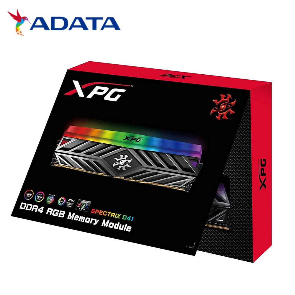  ADATA New XPG D41 PC Desktop Memory RAM Memoria Module 8GB16GB 2X8GB DDR4 PC4 3200Mhz 3000MHZ 2666M