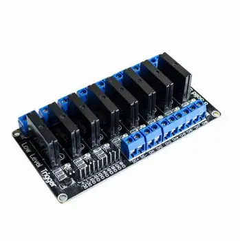 

10PCS/LOT 8 Channel 5V DC Relay Module Solid State low level SSR AVR DSP for