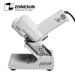 ZONESUN Электрический вакуумный оловоотсоса припоя Sucker Gun 100 Вт 220 В S-993A