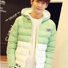 Зимняя новая стильная одежда с хлопковой подкладкой, утепленное пальто с капюшоном для мужчин и женщин