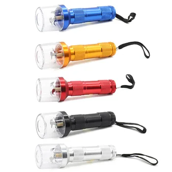 

1pcs Flashlight Electric Herb Spice Tobacco Metal Grinder Herb Grinder Tabacco Crusher Grinder Cracker