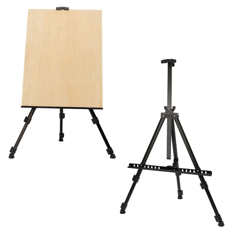Buy 1 PC Portable Metal Black Folding Painting Easel
