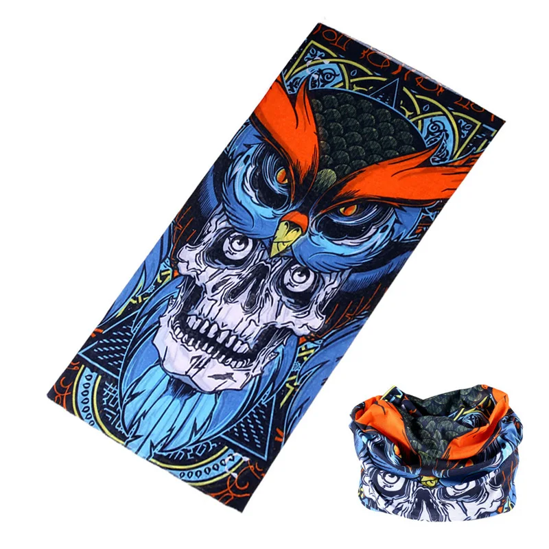 

Multifunctional Leopard Bicycle Motorcycle Training Skull Mouth Mask Tubular Sport Kerchief Breathable Dustproof Pashmina Cool