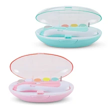 Электрический детский триммер для ногтей Детские Ножницы Уход за ногтями для младенцев безопасный клипер для ногтей Резак для детей новорожденный маникюрный триммер для ногтей Newbron