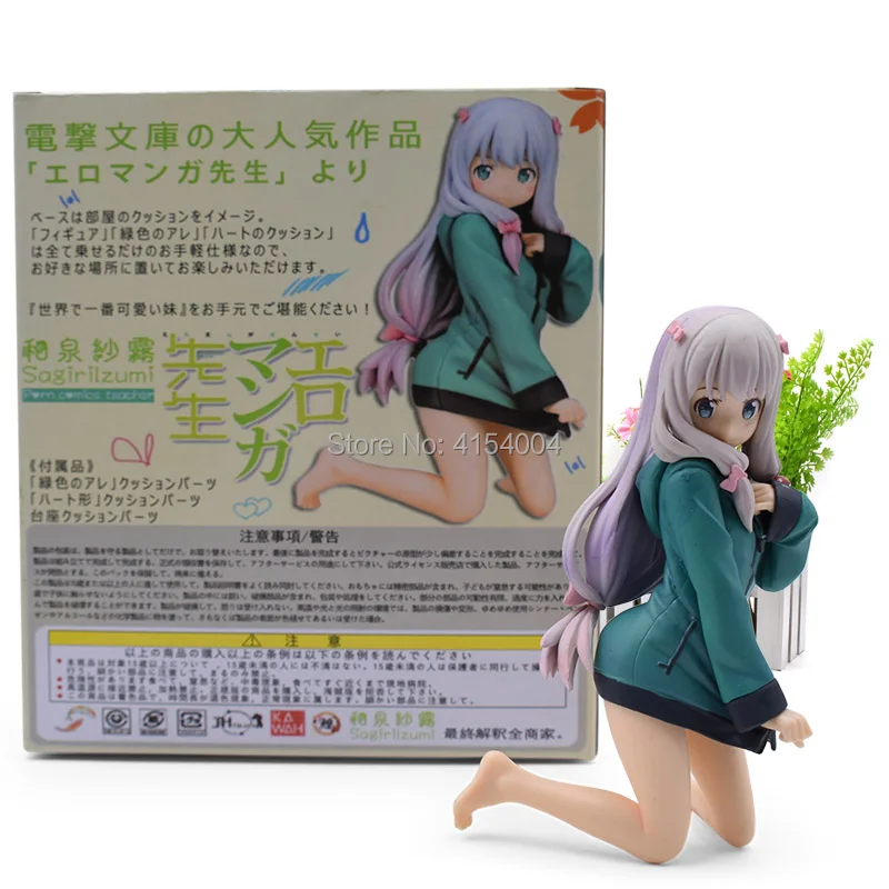 Новое поступление Аниме Сексуальная девушка Eromanga Sensei Sagiri Izumi фигурка ПВХ фигурка Коллекционная модель Рождественский подарок игрушка