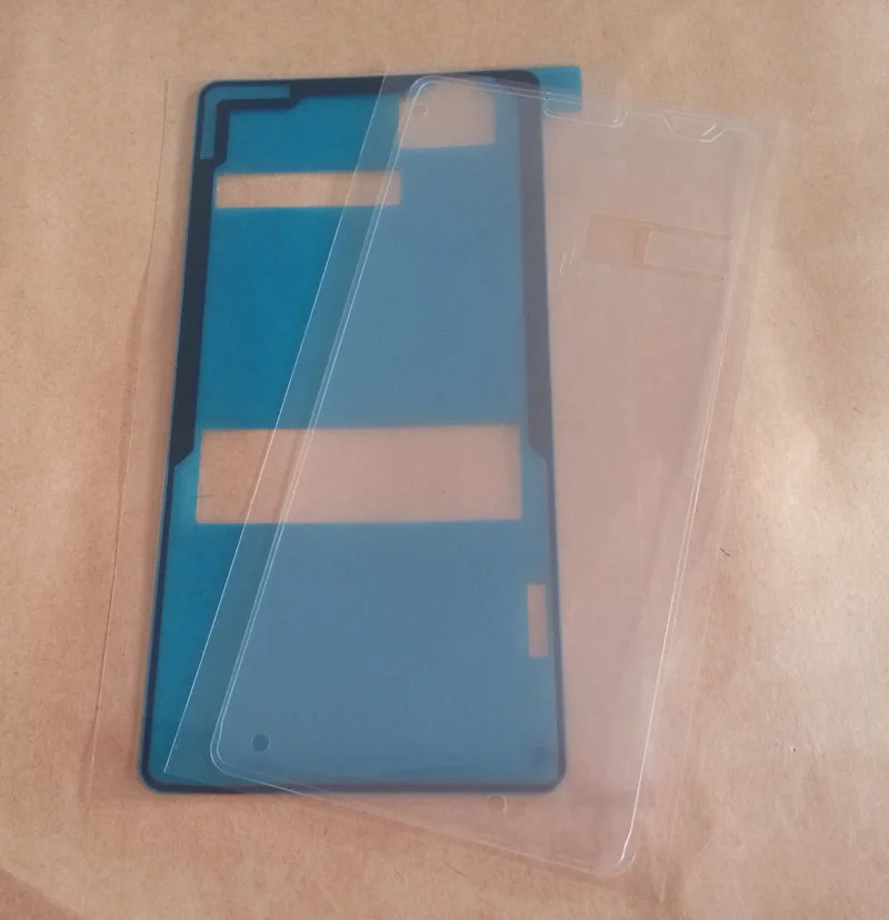 

2PCS 100% Original Battery Back Cover + LCD Adhesive Glue Waterproof Sticker For Sony Xperia Z3 Compact z3 mini M55W