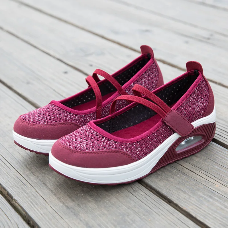

female slope with thick bottom lazy shoes a pedal Korean casual autumn shoes