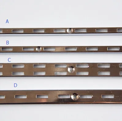 AA полка установленная рельсы AA двойная Колонка Толстая настенная Монтажная рейка барная полка опорная трубка с отверстием мебель