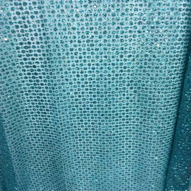 

glitter lace New African Shining crystal Fabric French Heavy Lace Fabric, White Bridal Wedding lace sequin sliver Tissu HL332