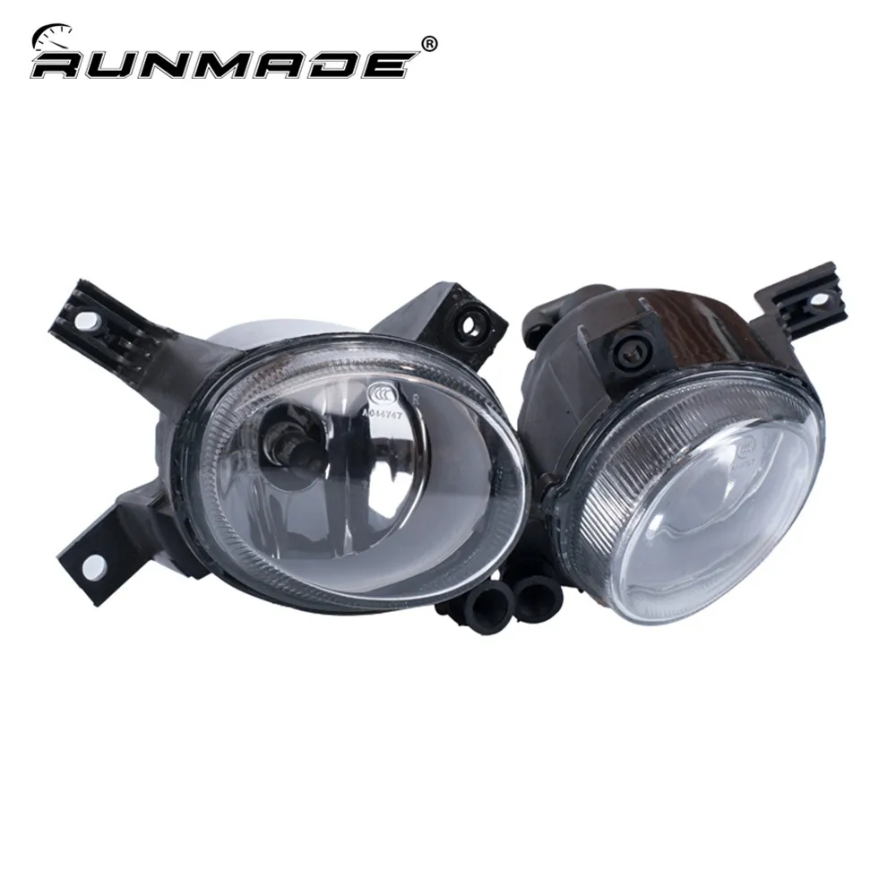 

runmade 1 Pair For Audi A4 B7 S4 Car Fog Light With 12V 55W H11 Bulbs Left & Right Side