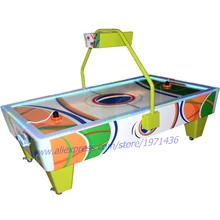 2019 The Latest Design Amusement Device Green Air Hockey Table Arcade Game Machine