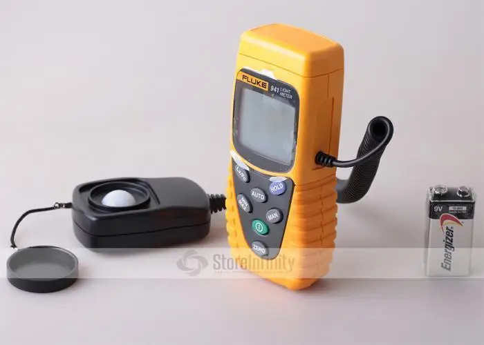 Fluke 941 digital lux meter F941 Light Meter Illuminance Testerin