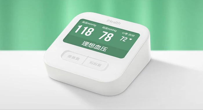 Original Xiaomi iHealth Smart Blood Pressure Monitor Bluetooth 4.0 WiFi Control Digital Arm Sphygmomanometer 4.3inch Screen