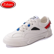2019 Summer Breathable Sneakers Men Shoes Fashion PU leather Men Casual Shoes Comfortable Lace-up Men Flat Shoes Zapatos Hombre northmarch luxury fashion leather sneakers for men elastic band shoes men breathable casual shoes men footwear zapatos hombre