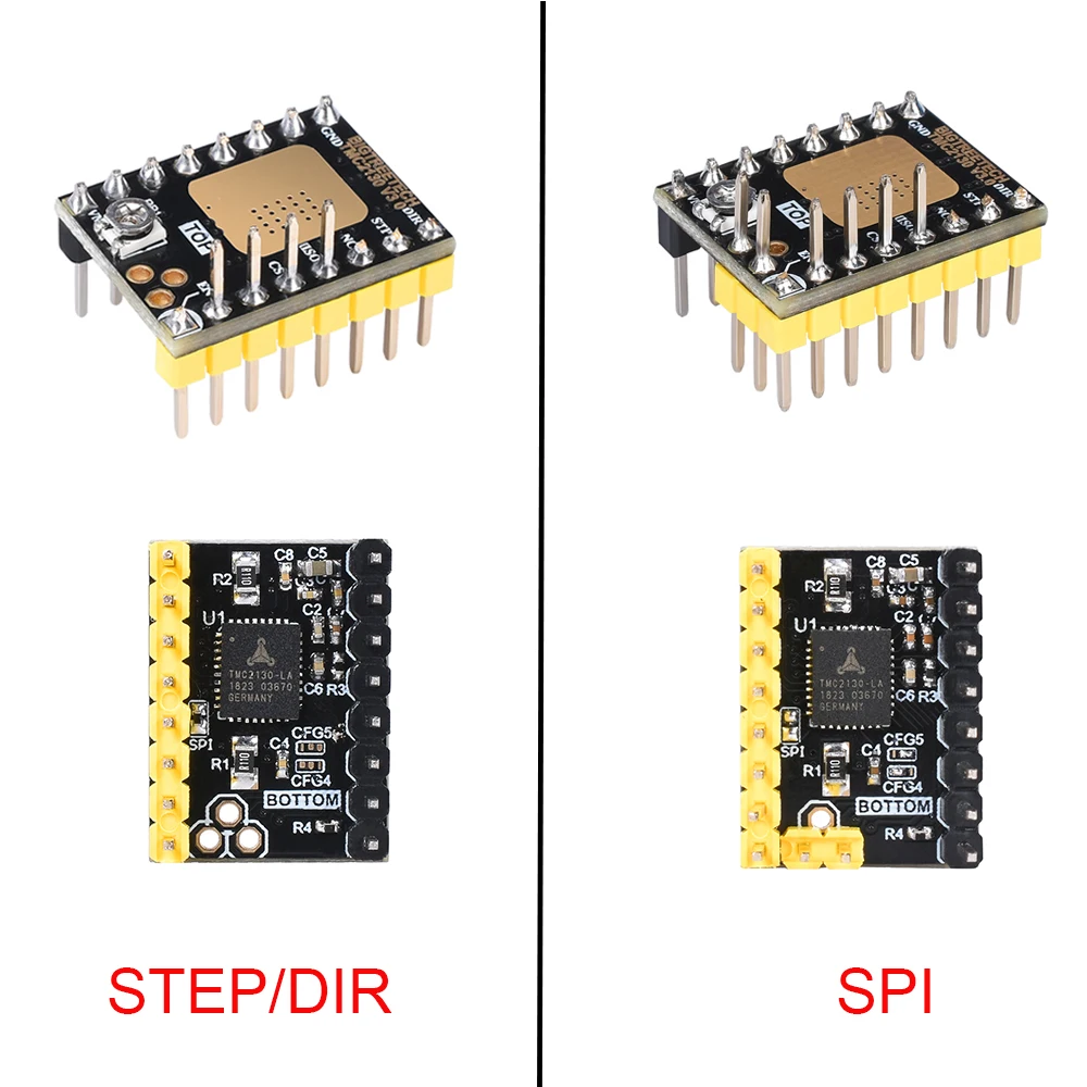 BIGTREETECH TMC2130 V3.0 SPI шаговый двигатель драйвер 3d части принтера TMC2208 TMC2209 A4988 для SKR V1.3 плата МКС Ramps 1,4 CR10