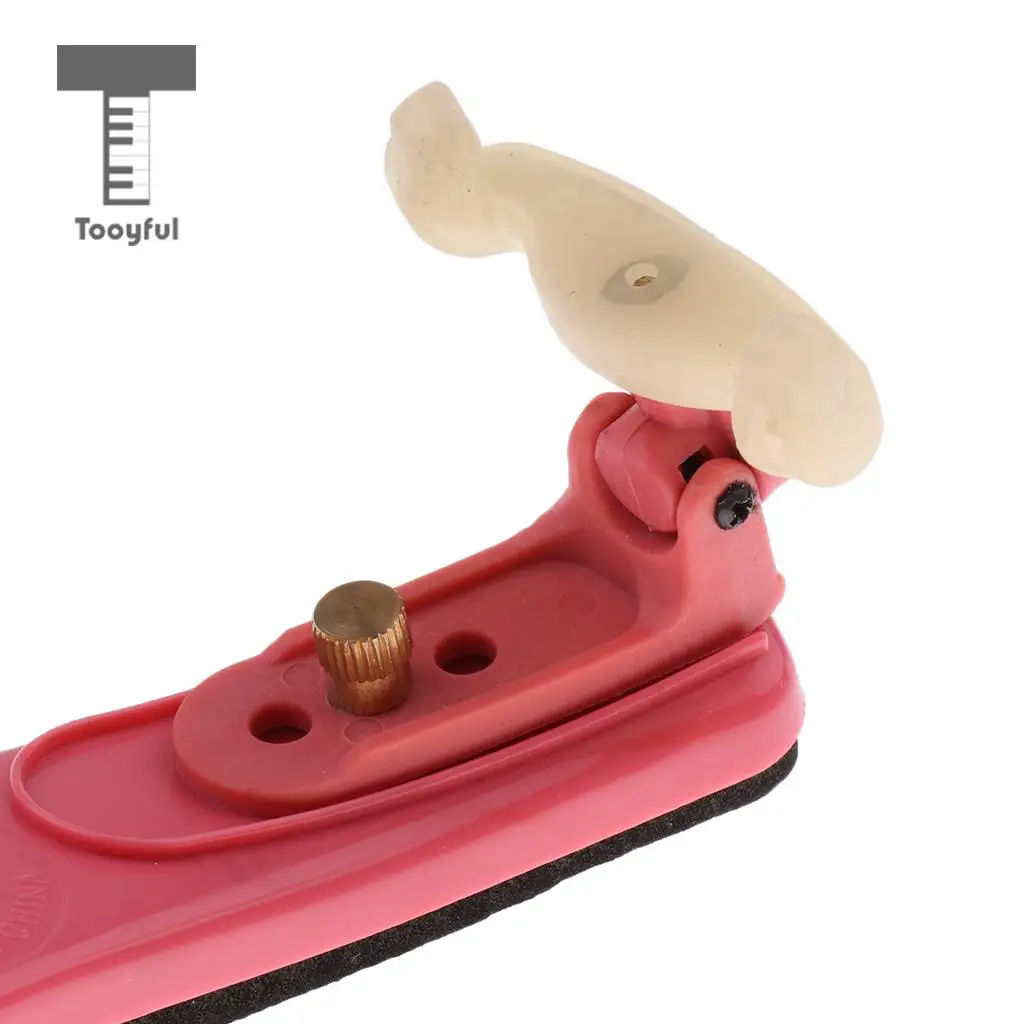 Tooyful Colorful Adjustable Violin Shoulder Rest Musical Support for 1/4 1/8 Violin Fiddle Parts