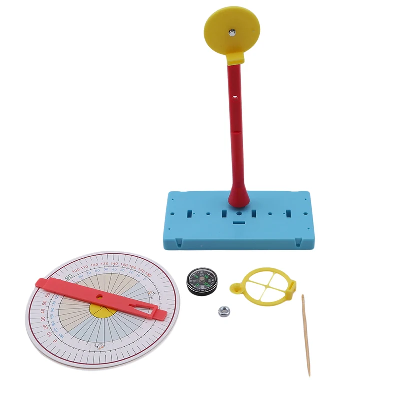  Children's Science Experiment Toys Gifts For Children Educational Technology Materials DIY Sundial  - 33019731047
