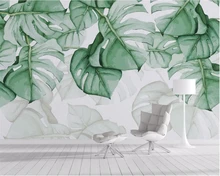 Custom murals wallpaper Tropical plants background wall papers home decor papel de parede 3d wallpaper papel tapiz Beibehang
