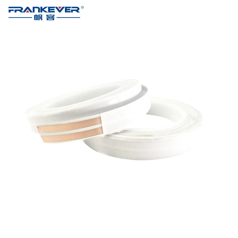 

FRANKEVER 17mm White OFC Super Flat Adhesive Speaker Wire +LED Cable Adapter 2 Conductor Sold By Meter Free Shipping ADC05