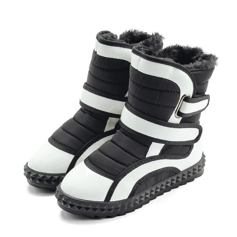 Children boots high quality waterproof girls & boys snow boots fashion hook&loop non-slip kids boots toddler winter shoes uovo kids snow boots girls boys warm winter snow boots flower fashion winter shoes children boys waterproof non slip shoes