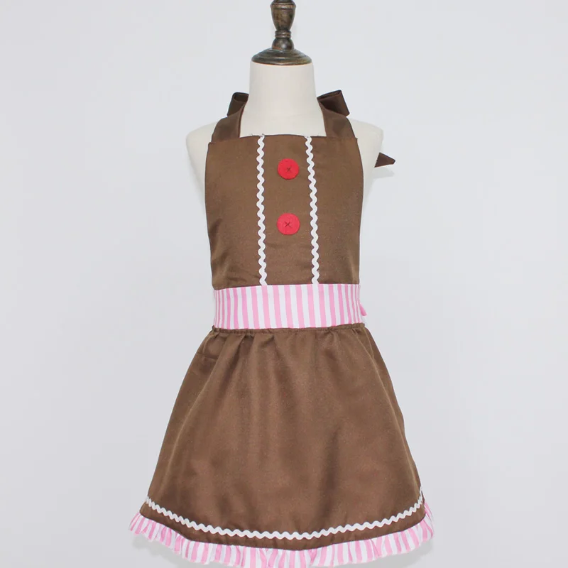 Girls Cosplay Dress Princess Apron Cosplay Dress Up Cotton Sets for Costume outfitin Girls