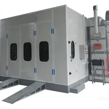 Китай Автомобильный покрасочный салон выпечки спрей стенд с двумя вариантами: Дизельное Отопление и электрическое Отопление