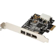 PCIE zu 3 Ports 1394 b eine Karte externe FireWire 800 400 IEEE 1394 PCI Express Card für HD Video Capture Card