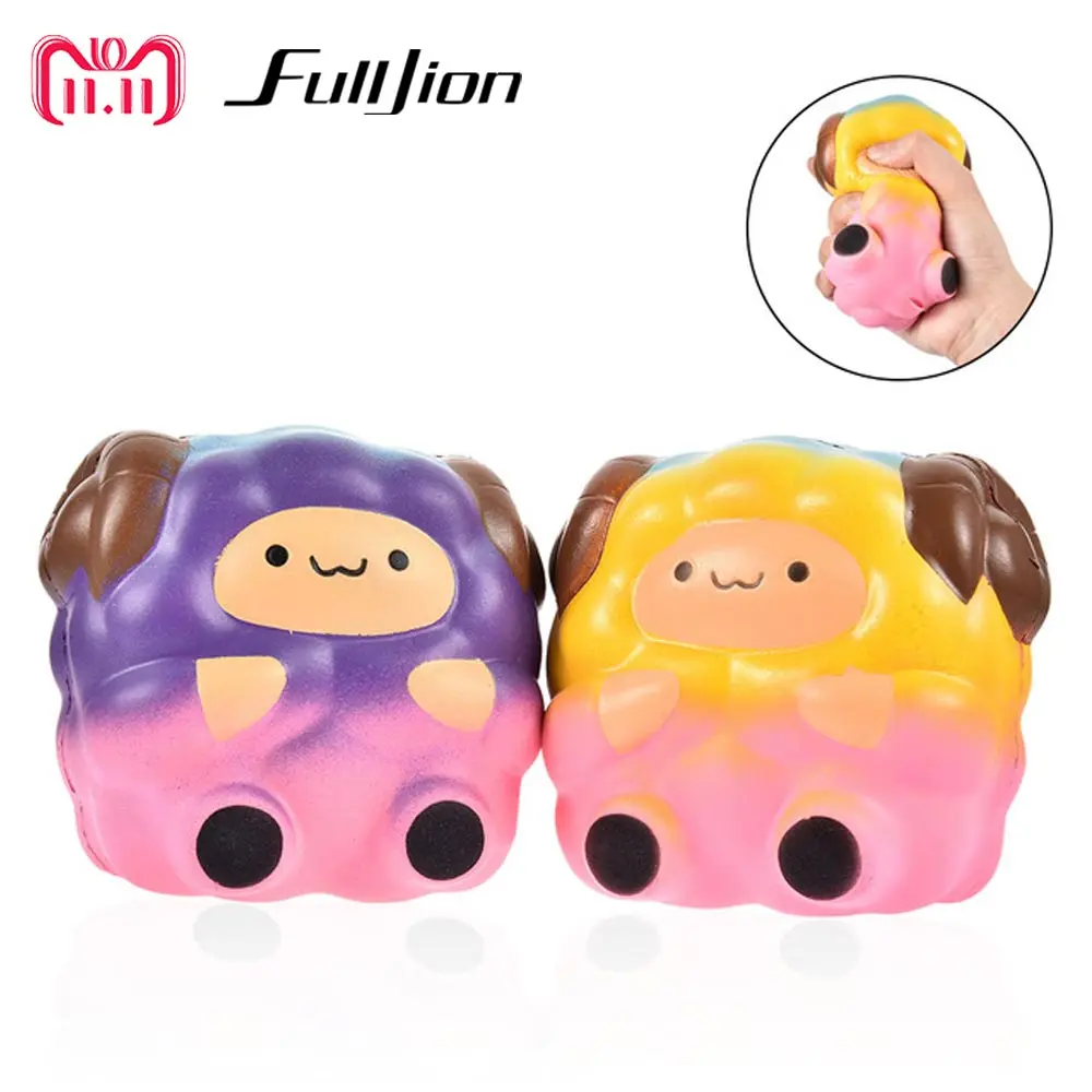 

Fulljion Antistress jumbo Squishy Slow Rising Sheep Squishe Novelty Gag Toys Entertainment Fun Stress Relief Toy Practical Jokes