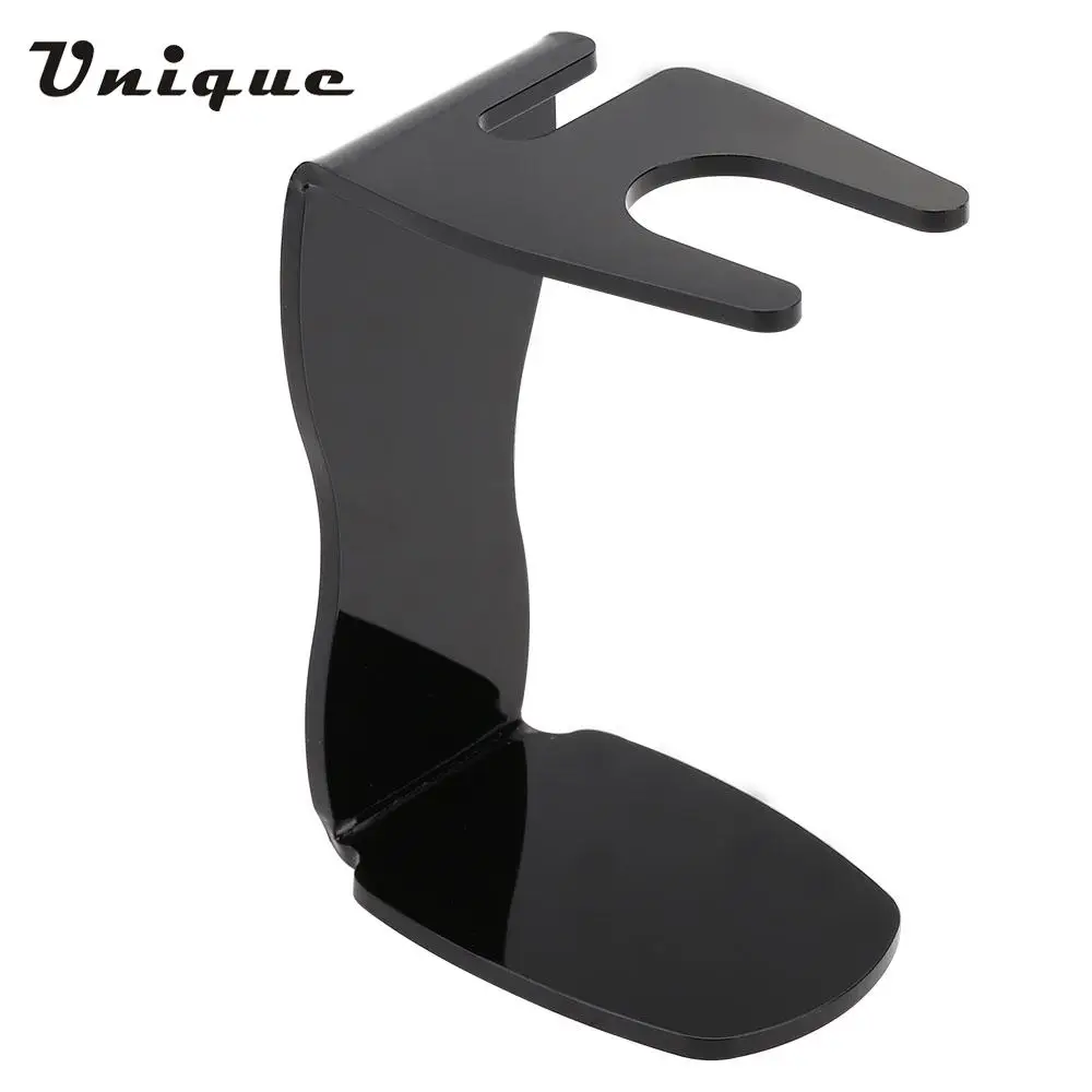 

Acrylic Shaving Brush Holder Black Shaving Stand for Shaving Bowl Brush Men's Shaving Tool Male Facial Cleaning Tool Organizer