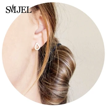 

SMJEL 10 PCS-CS034 Cute WaterDrop Stud Earrings TearDrop Earring Raindrop Studs Jewelry for women