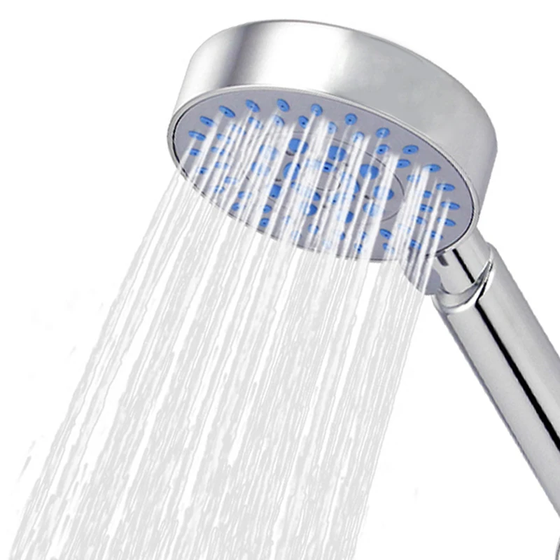 

High Quality Water Saving ABS Shower Head Round Handheld Rain Shower Nozzle With Chrome 3 Functions Shower Sprinkler