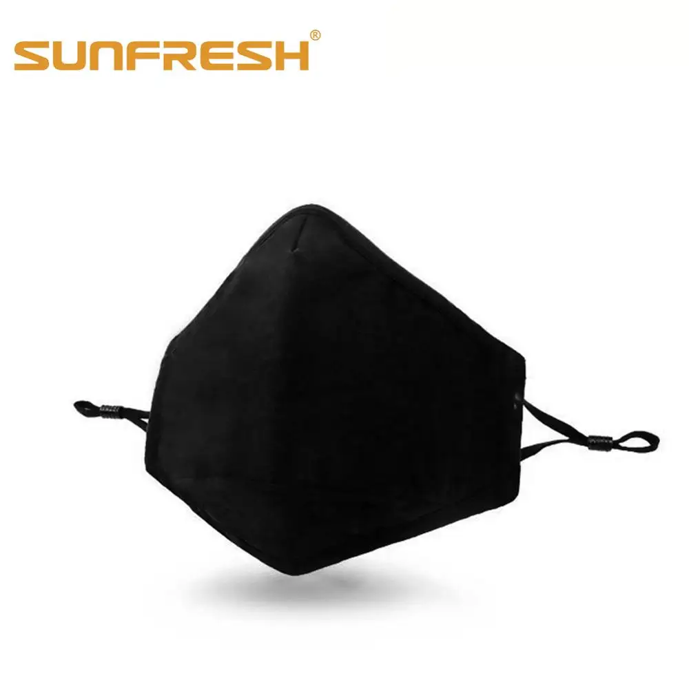 

Anti dust mask n95 cotton reusable cartoon mouth face mask anti pm2.5 dust Unisex Black Mouth Mask Washable Anti Dust Protective