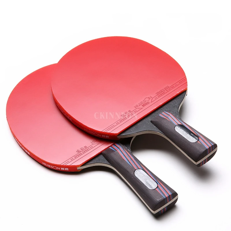 DHL 100PCS Carbon Fiber Table Tennis Racket Double Face Pimples in