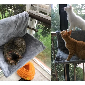 

Warm Cat Hammock Radiator Cradle Beds Washable Dogs Bed Hanging Hammocks for Small Animals Kitten Puppy Rest Mats Pets Products