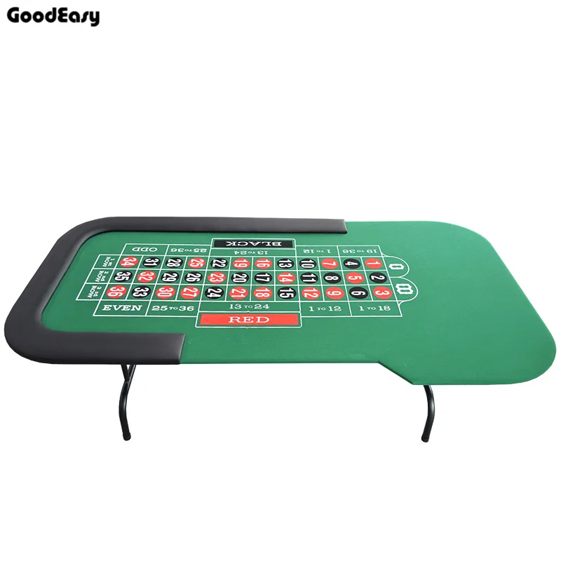  -Roulette Table Casino Foldable Table Texas Hold'em Poker Indoor Board Game Chip Accessory Factory 