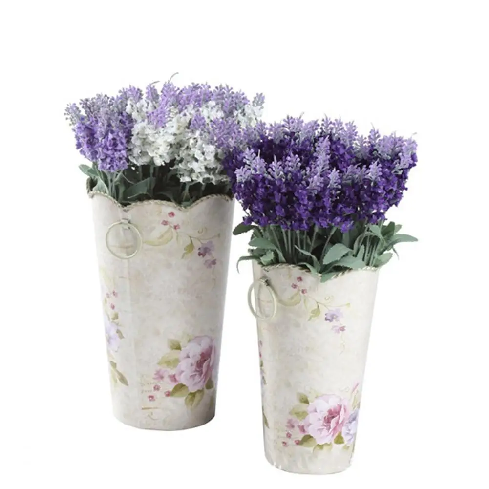 

Super Simulate Lavender Bouquet Artificial Flower Home Wedding Decoration Photo Props
