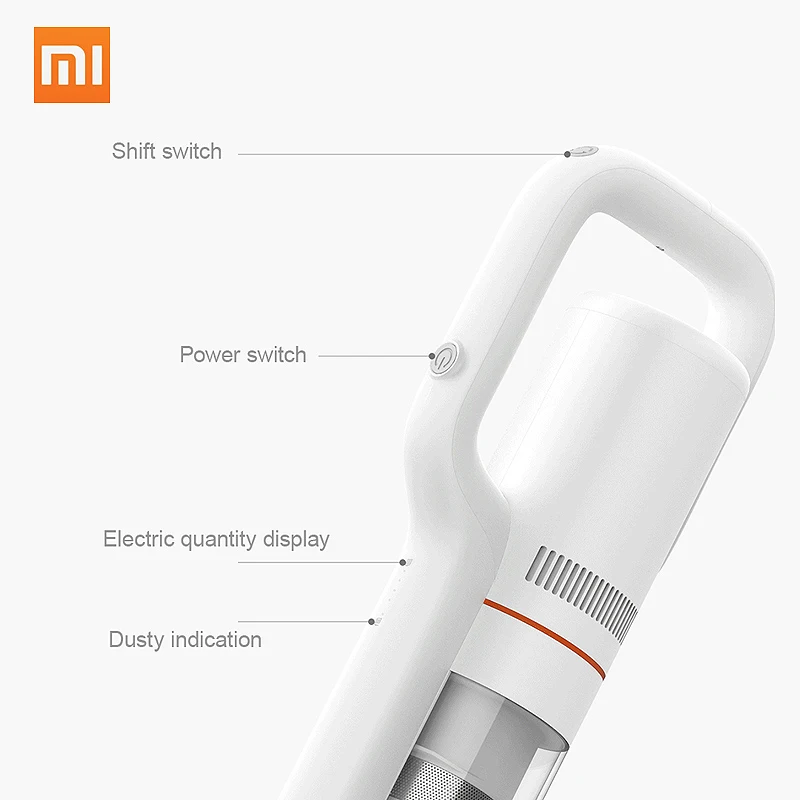 2019 оригинальный Xiaomi Roidmi F8 ручной вакуумный очиститель пылесборник для дома