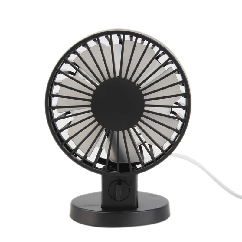 

Portable Double-vane Mini USB Desktop Computer Fan With Double Side Fan Blades For Home Office LB88