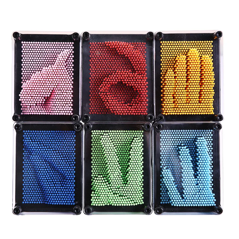 Plastic Toys 6Color 12cm 3D DIY Model Antistress Clone Fingerprint