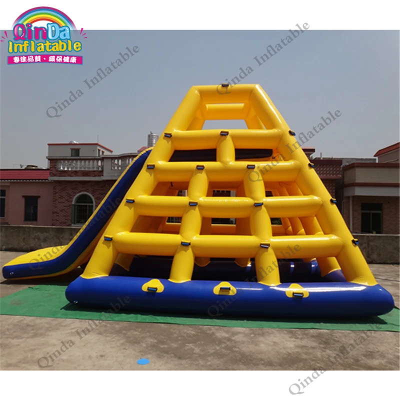 floating inflatable water slide 38